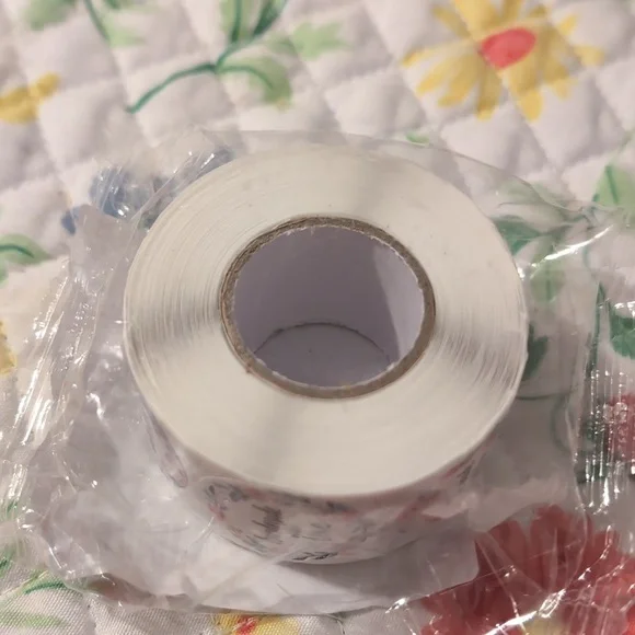 500 Count Handmade with Love Floral Design Stickers New - Picture 2 of 3